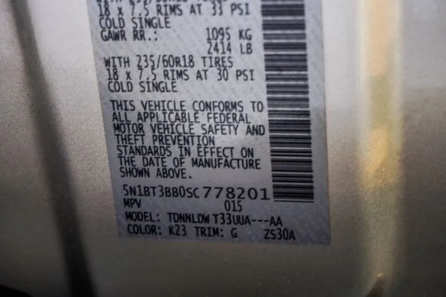 2025 Nissan Rogue SV, photo 33