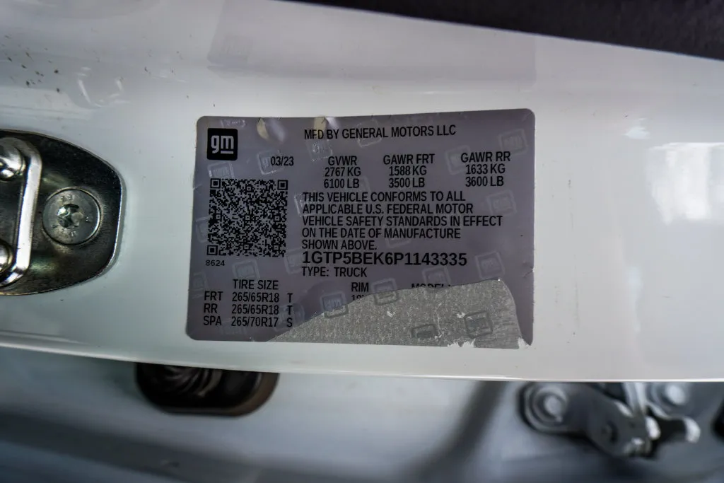 2023 GMC Canyon Elevation, photo 31