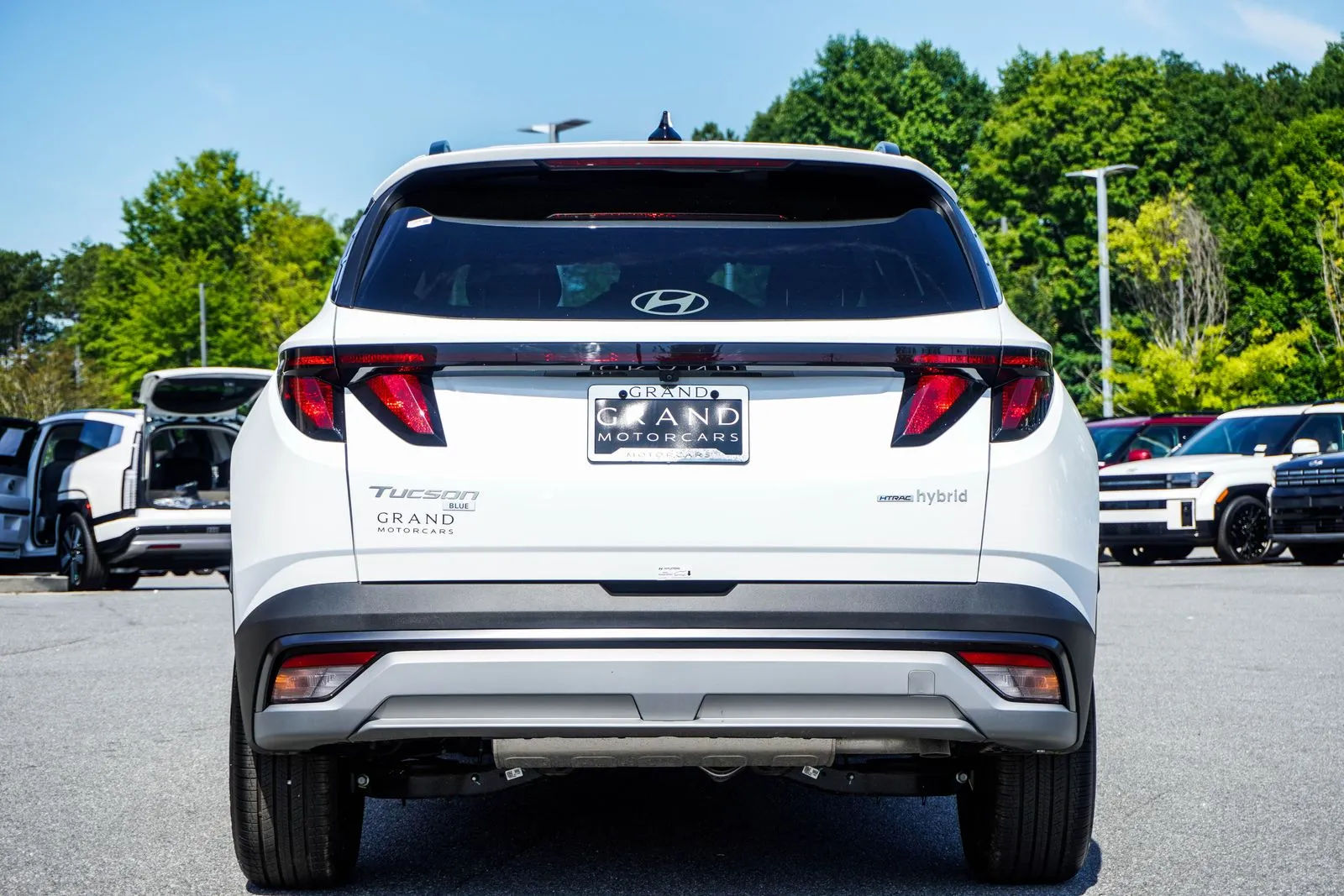 2025 Hyundai Tucson Hybrid Blue, photo 11