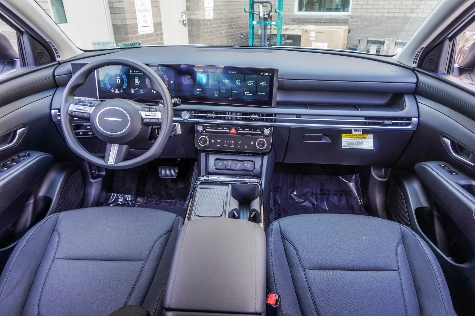 2025 Hyundai Tucson Hybrid Blue, photo 4
