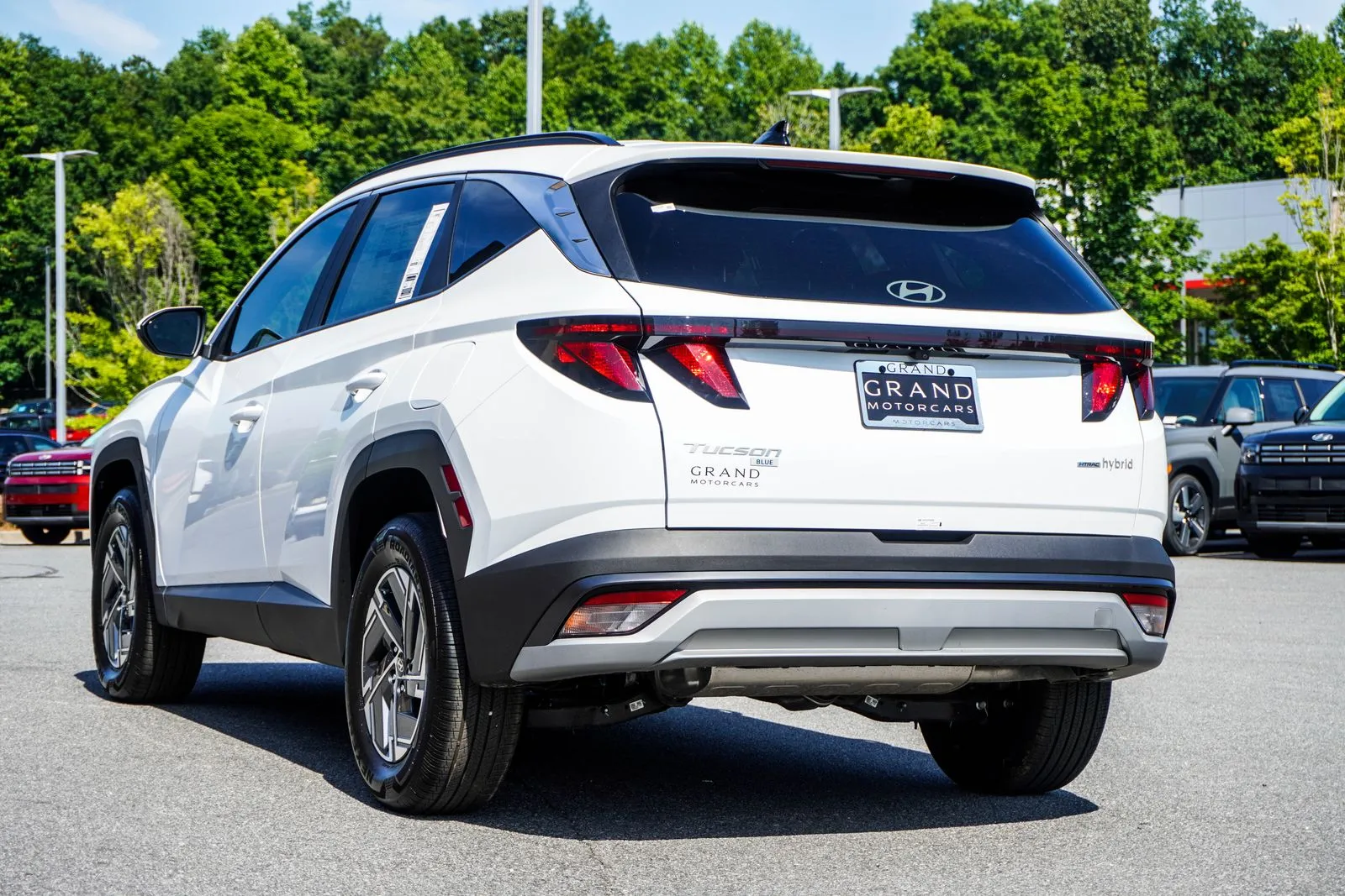 2025 Hyundai Tucson Hybrid Blue, photo 10