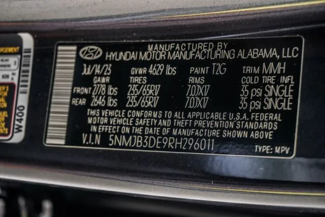 2024 Hyundai Tucson SEL, photo 31