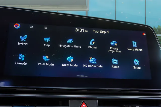 2024 Hyundai Elantra Hybrid Blue, photo 24